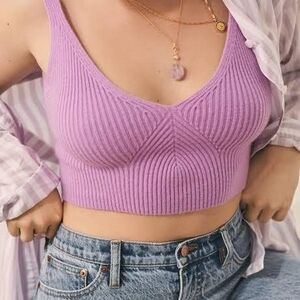 J. Crew Cashmere Cropped Tank